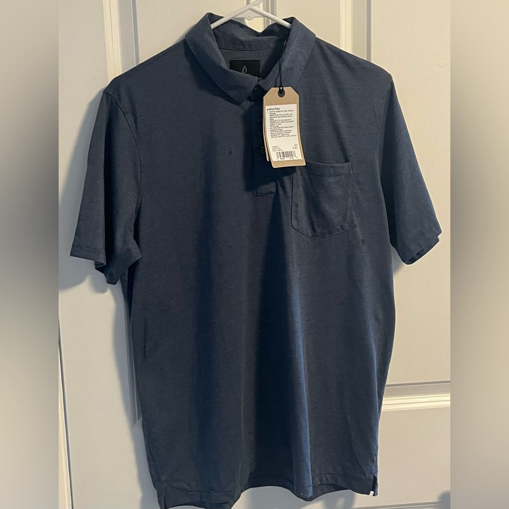 Nwt- Prana - Men’s Short Sleeve Polo - Size S